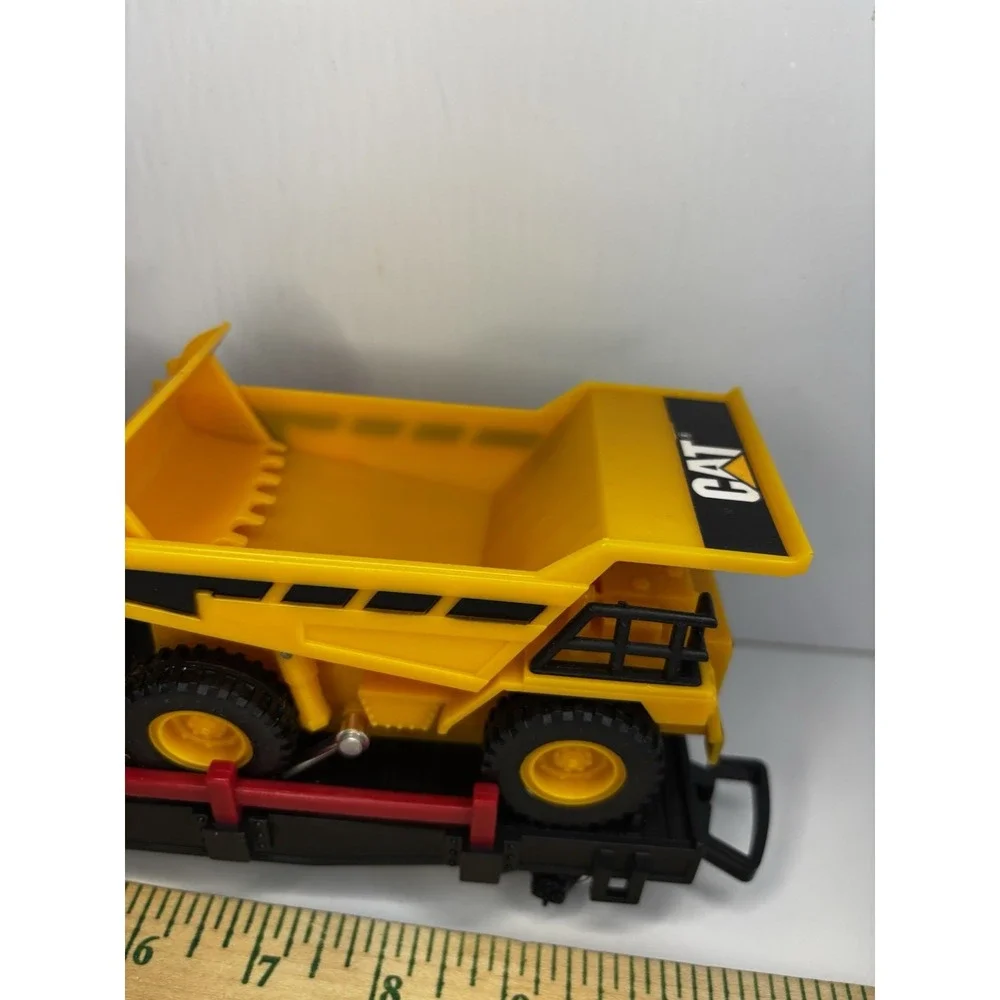 🚜2007 CAT Construction Express Train Set Motorized - 14 Feet Track